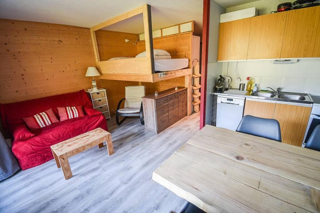 Le Relai S31 - Grand Et Lumineux Studio Avec Coin Montagne 4-6 Pers, Tout Equipe, Avec Wifi, A 30M Des Pistes Avec Un Grand Balcon, Draps Non Compris Saint-Jean-d'Aulps Ngoại thất bức ảnh