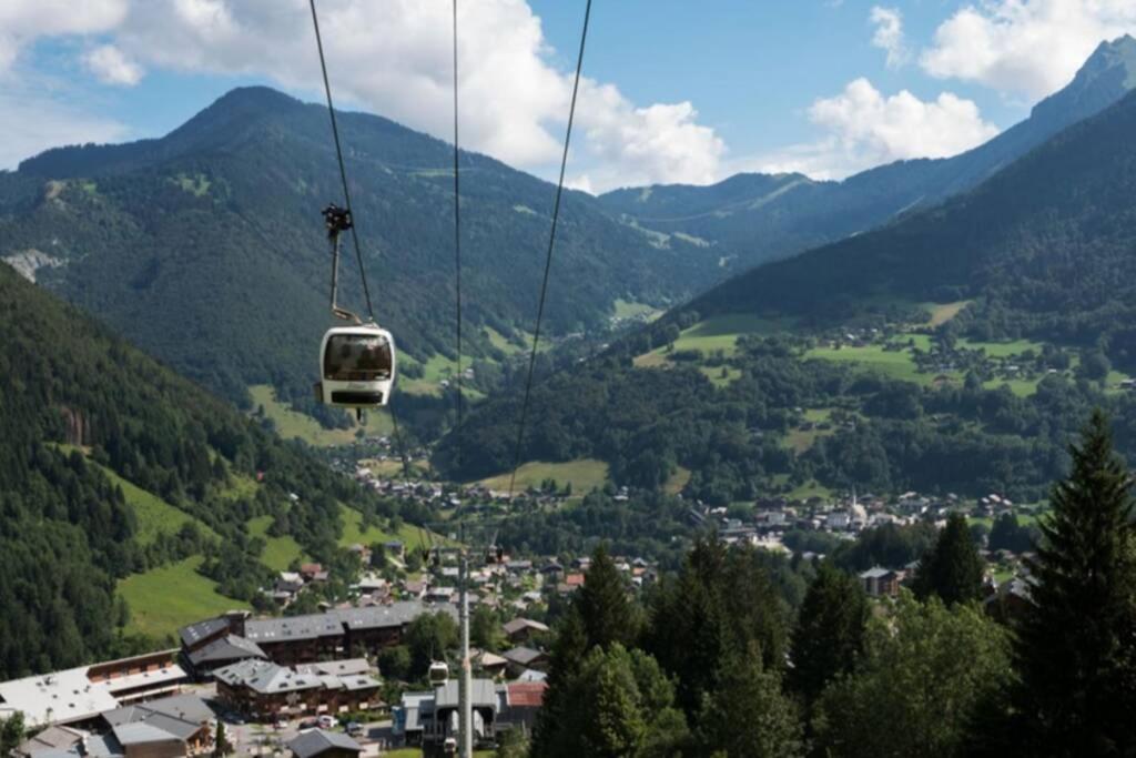 Le Relai S31 - Grand Et Lumineux Studio Avec Coin Montagne 4-6 Pers, Tout Equipe, Avec Wifi, A 30M Des Pistes Avec Un Grand Balcon, Draps Non Compris Saint-Jean-d'Aulps Ngoại thất bức ảnh