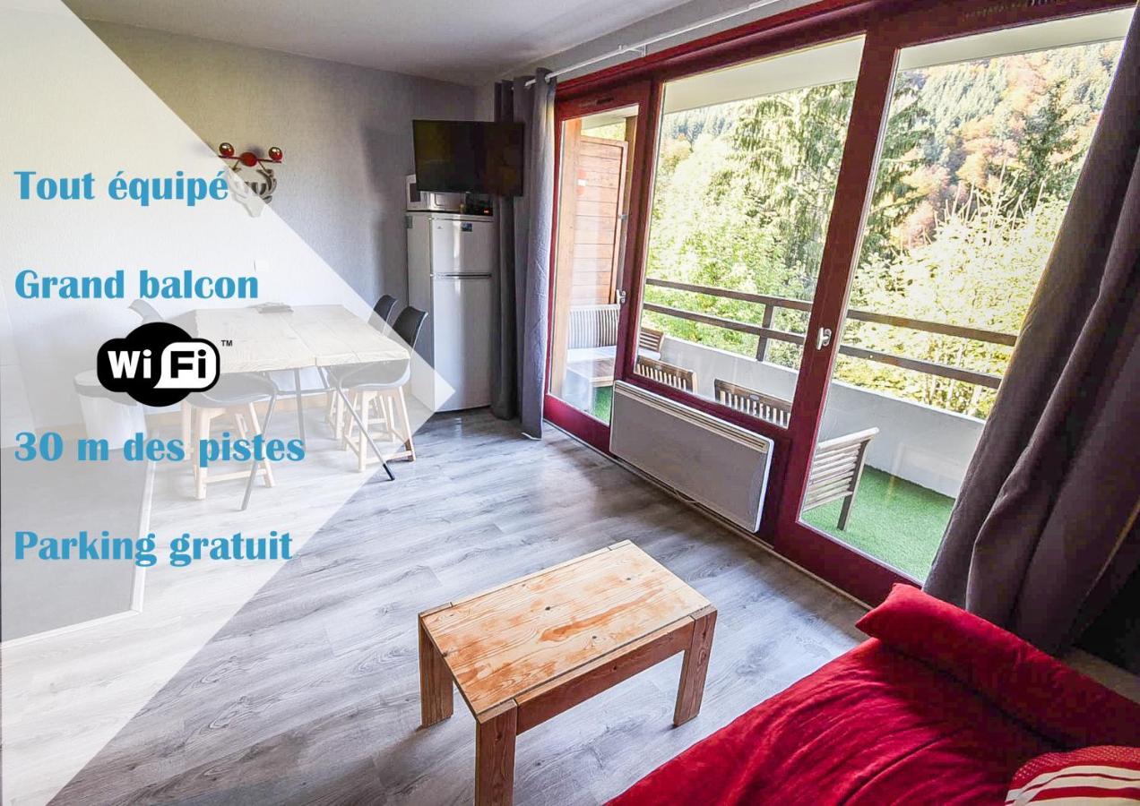 Le Relai S31 - Grand Et Lumineux Studio Avec Coin Montagne 4-6 Pers, Tout Equipe, Avec Wifi, A 30M Des Pistes Avec Un Grand Balcon, Draps Non Compris Saint-Jean-d'Aulps Ngoại thất bức ảnh